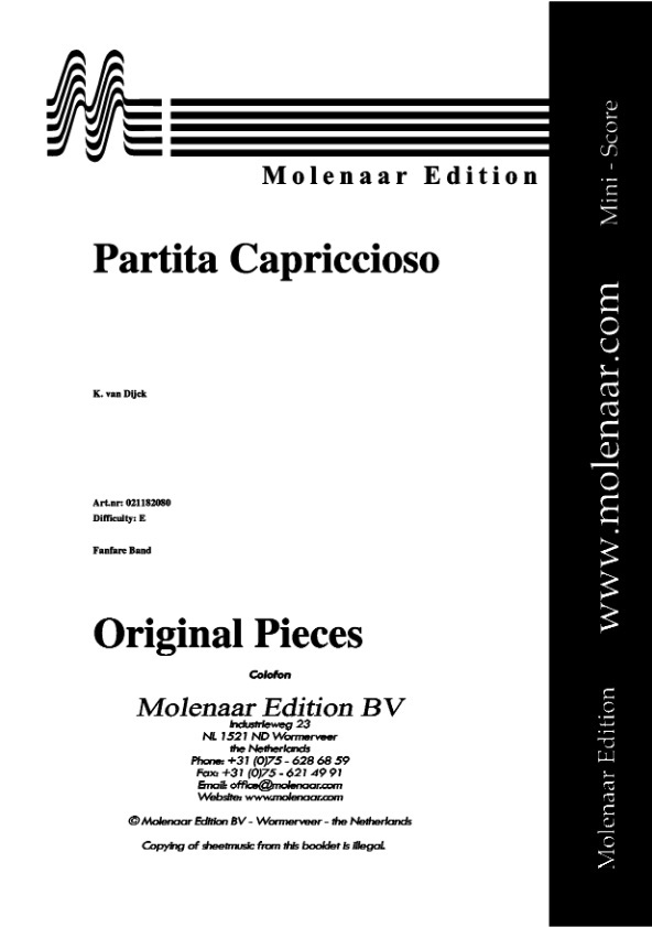 Partitia Capriccioso - click here