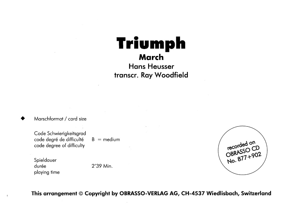 Triumph - click here