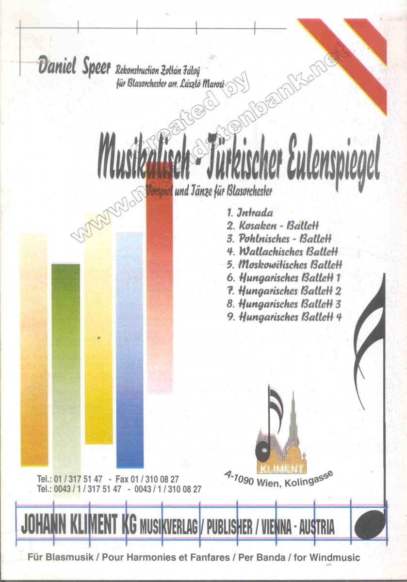Musikalisch Trkischer Eulen-Spiegel - click here