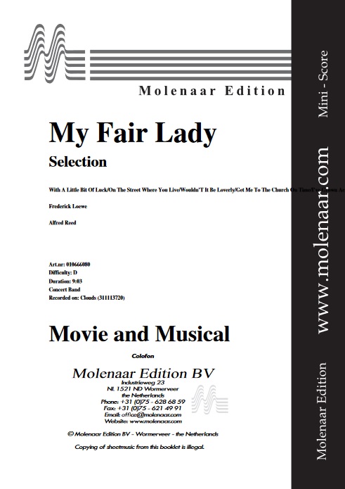 My Fair Lady (Selection from the Musical) - click here