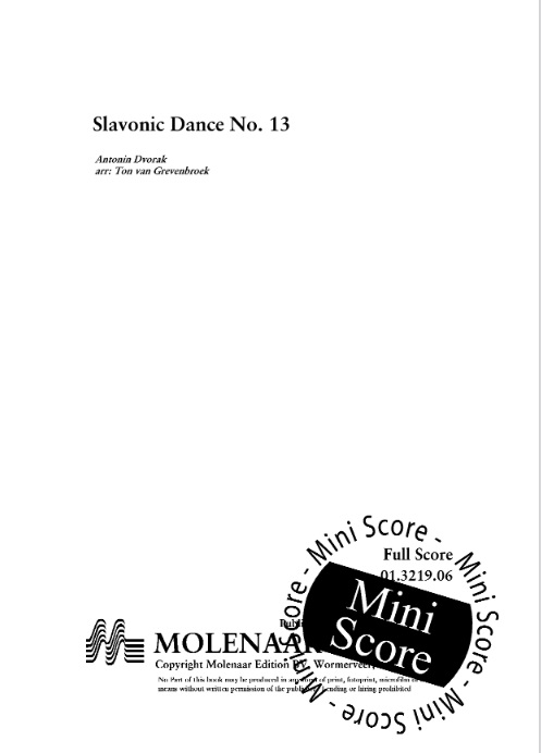 Slavonic Dance #13 - click here