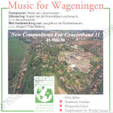 New Compositions for Concert Band #11: Music for Wageningen - click here
