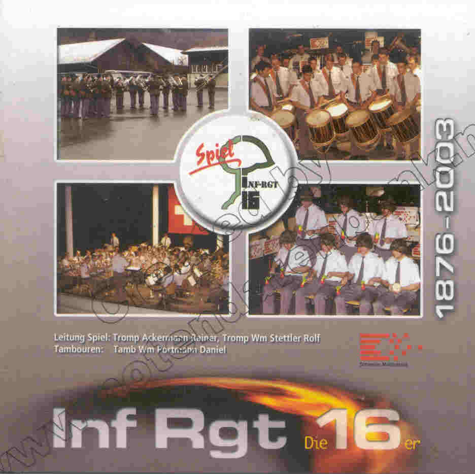 Inf Rgt 16: Die 16er 1876-2003 - click here