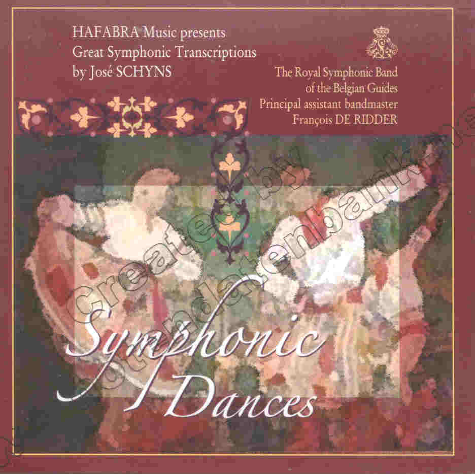 Hafabra Music presents: Great Symphonic Transcriptions by Jos Schyns 'Symphonic Dances' - click here