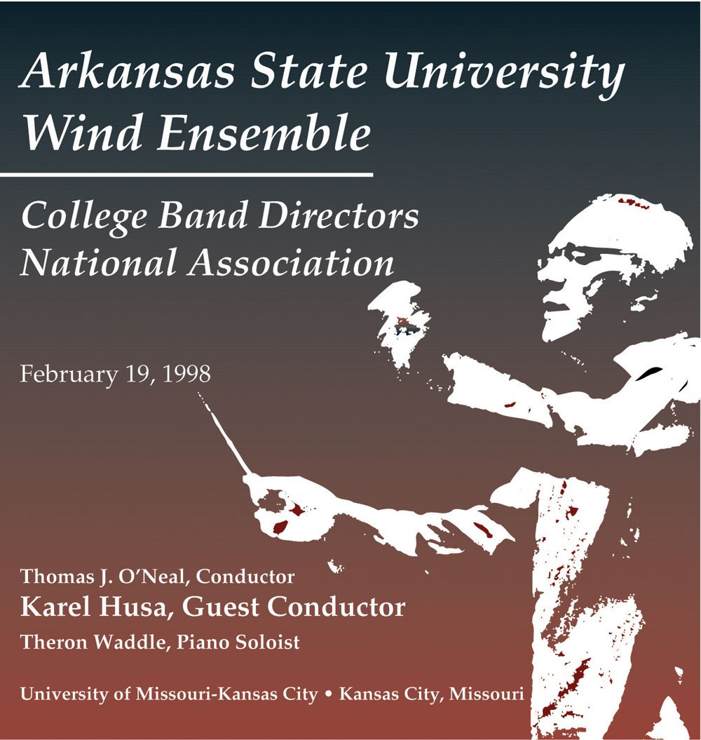 1998 College Band Directors National Association: Arkansas State University Wind Ensemble - click here