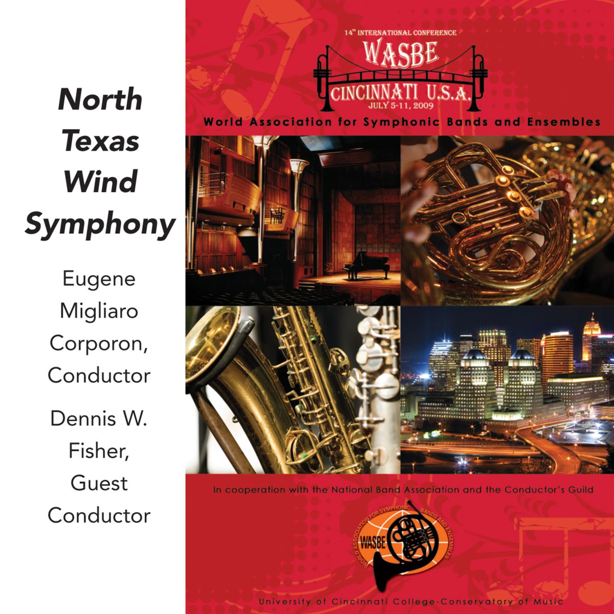 2009 WASBE Cincinnati, USA: North Texas Wind Symphony - click here