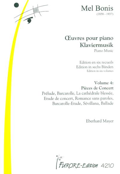 Klaviermusik #4 / Ceuvres pour Piano - click here