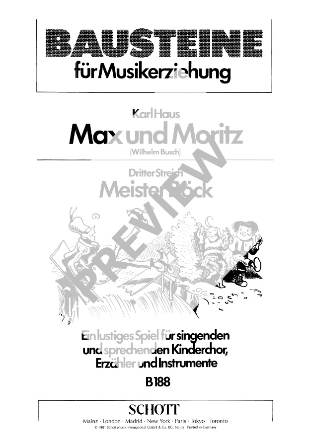 Max und Moritz (Dritter Streich: Meister B�ck) - click here