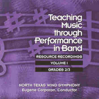 Teaching Music through Performance in Band #1 Grade 2 and 3 - click here