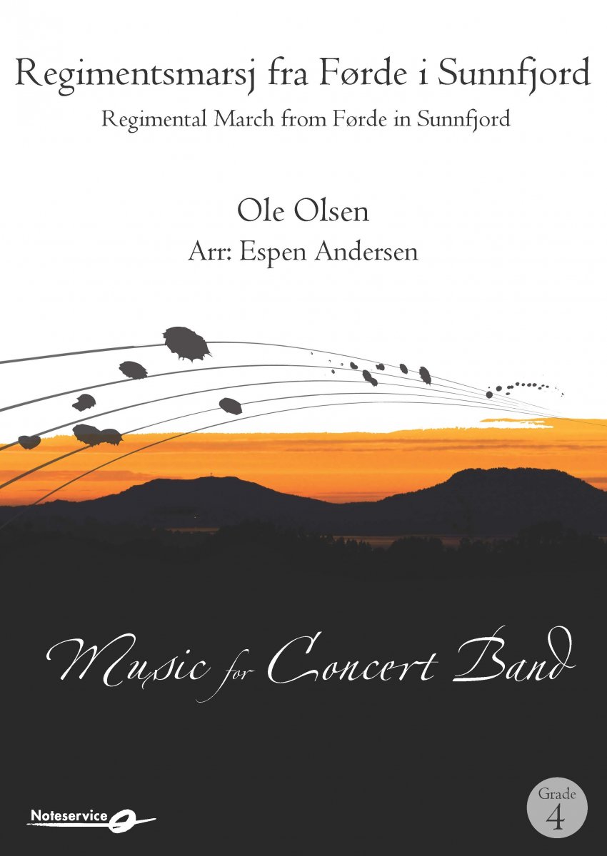 Regimentsmarsj fra Førde i Sunnfjord (Regimental March from Førde in Sunnfjord) - click here Regimentsmarsj fra Førde i Sunnfjord (Regimental March from Førde in Sunnfjord) - click here