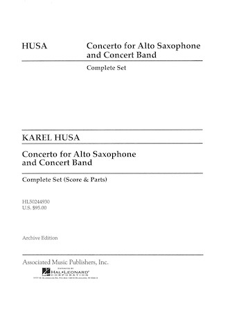 Concerto for Alto Saxophone and Band - click here Concerto for Alto Saxophone and Band - click here