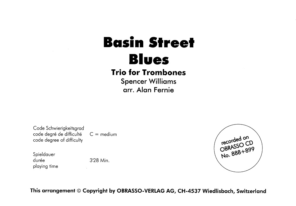 Basin Street Blues - click here