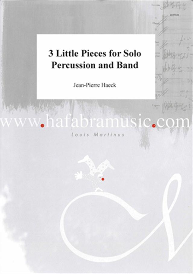 3 Little Pieces for Solo Percussion and Band - click for larger image