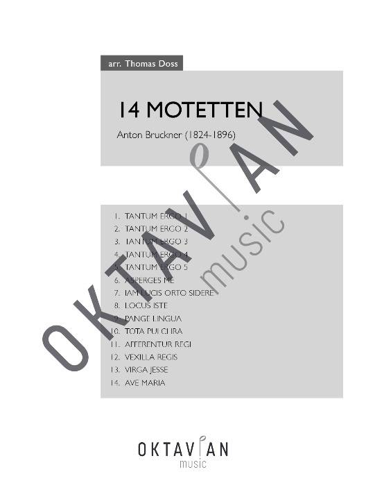 14 Motetten - click here