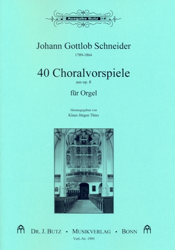 40 Choralvorspiele für Orgel - click here 40 Choralvorspiele für Orgel - click here