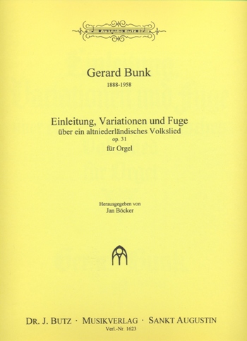 Einleitung, Variationen und Fuge über ein altniederländisches Volkslied Op.31 - click here Einleitung, Variationen und Fuge über ein altniederländisches Volkslied Op.31 - click here