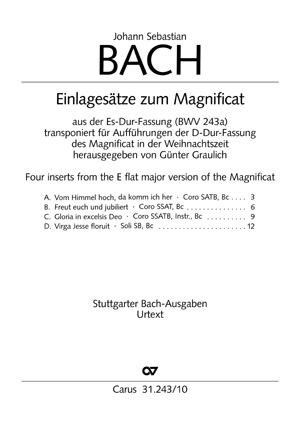 Einlagesätze zum Magnificat - click here Einlagesätze zum Magnificat - click here