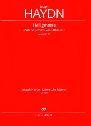 Missa Sancti Bernardi von Offida in B - click here Missa Sancti Bernardi von Offida in B - click here