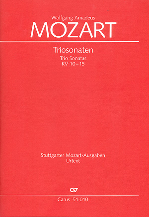 Mozart: Triosonaten KV 10-15 - click here Mozart: Triosonaten KV 10-15 - click here
