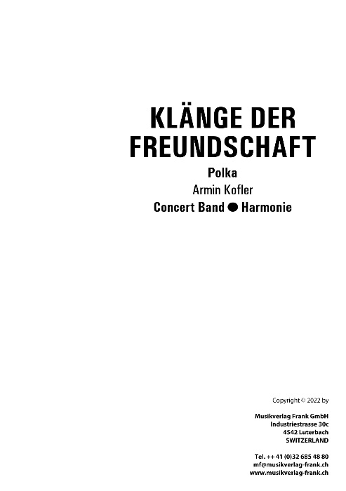 Klnge der Freundschaft - click here