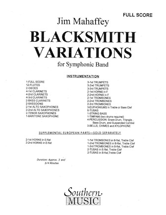 Blacksmith Variations (Harmonious Blacksmith) - click here