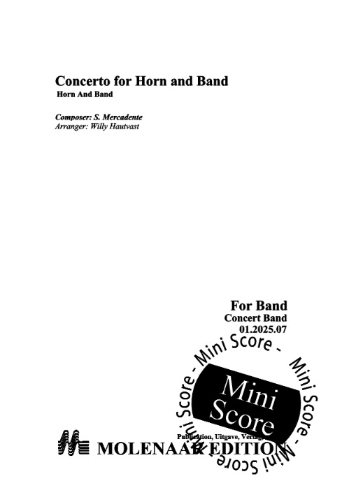 Concerto for Horn and Band - click here