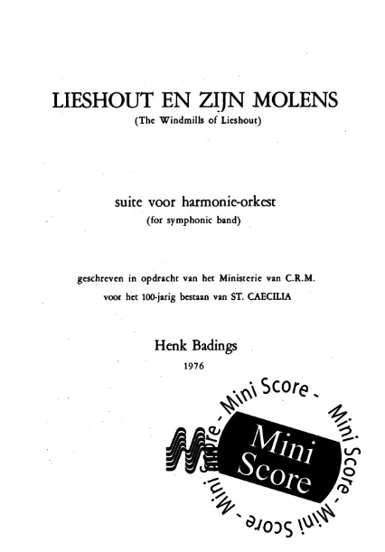 Lieshout en zijn Molens - click here