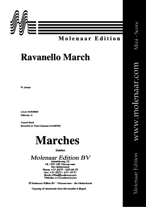 Ravanello March - click here