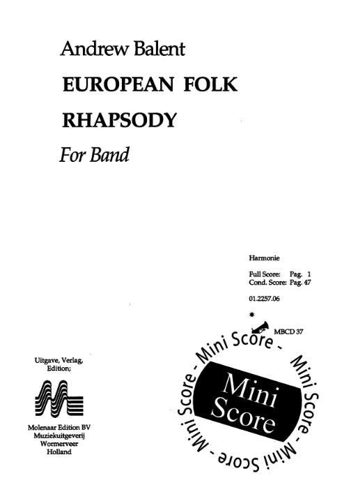 European Folk Rhapsody - click here