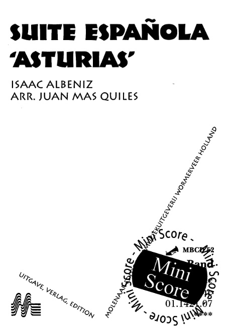 Suite Espanol: Prt.5 'Asturias' (Espanola) - click here