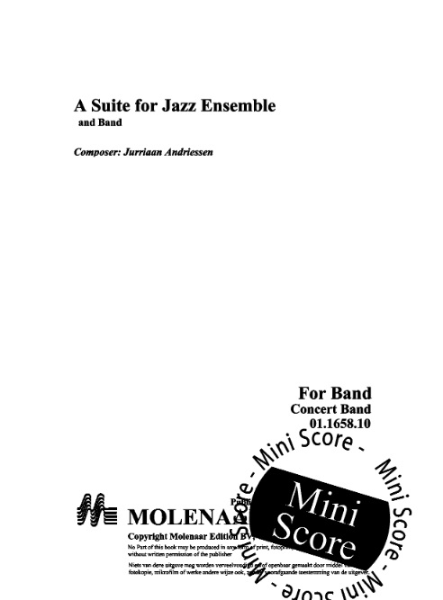 A Suite for Jazz Ensemble and Band - click here