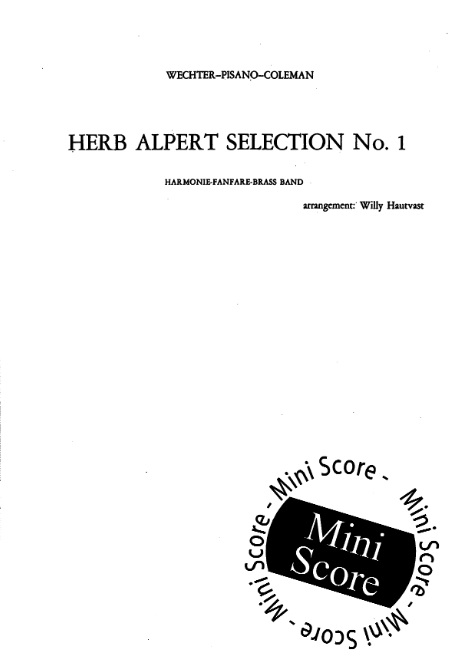 Herb Alpert Selection #1 - click here