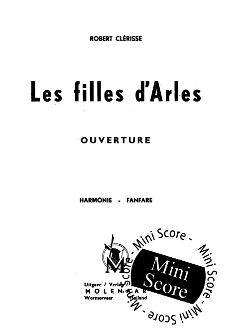 Les Filles D'Arles - click here