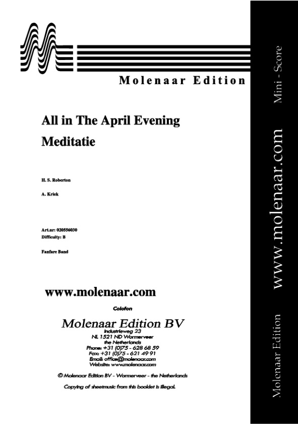 All in the April Evening - click here