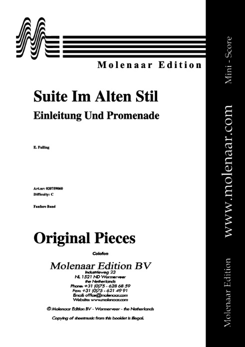 Suite im Alten Stil - click here