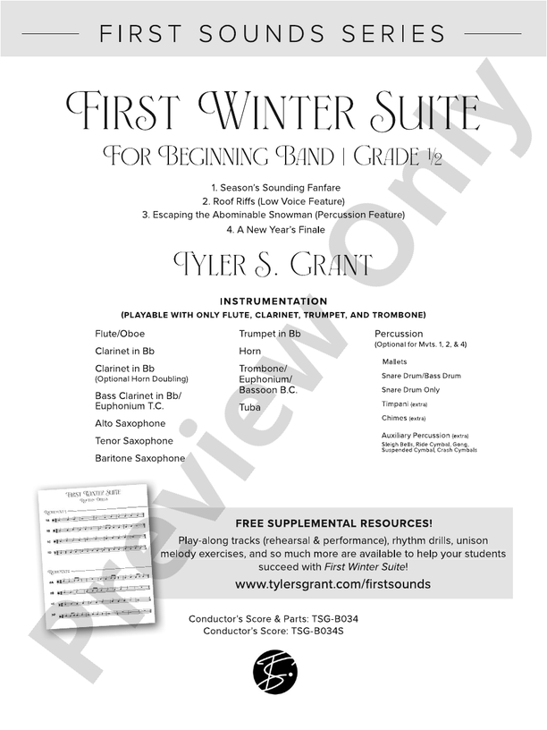 First Winter Suite - click here