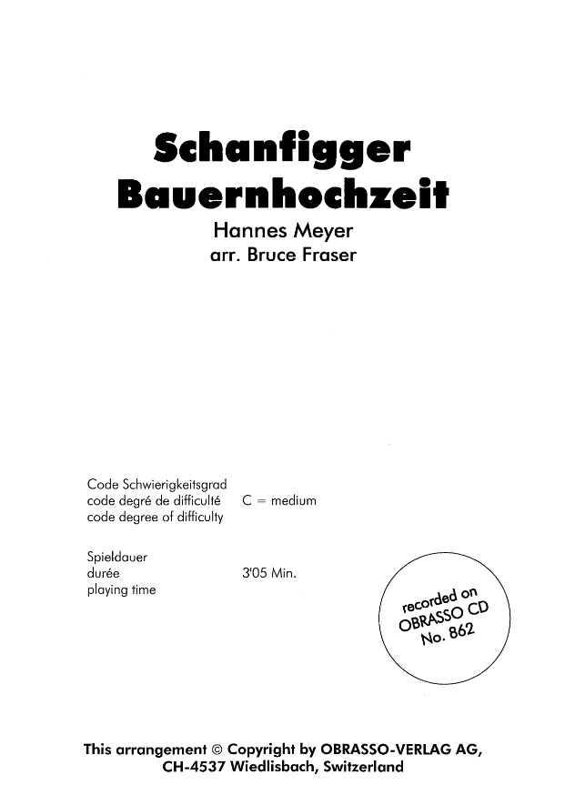 Schanfigger Bauernhochzeit - click here