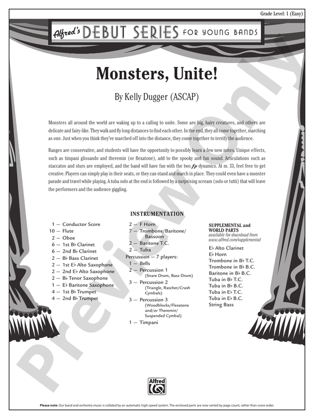 Monsters, Unite! - click here