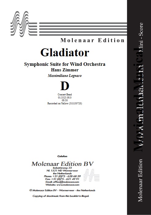 Gladiator (Symphonic Suite) - click here