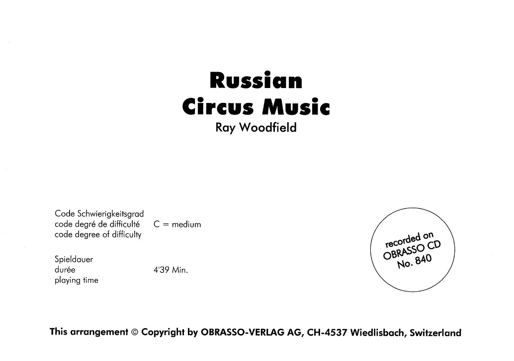 Russian Circus Music - click here