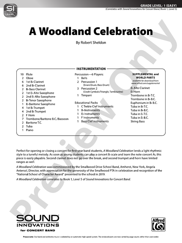 A Woodland Celebration - click here