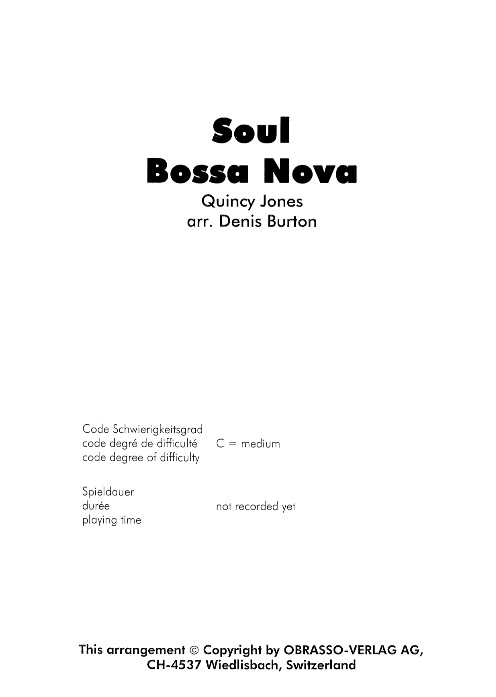 Soul Bossa Nova - click here