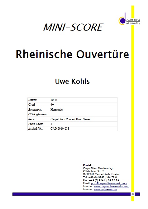 Rheinische Ouvert�re - click here