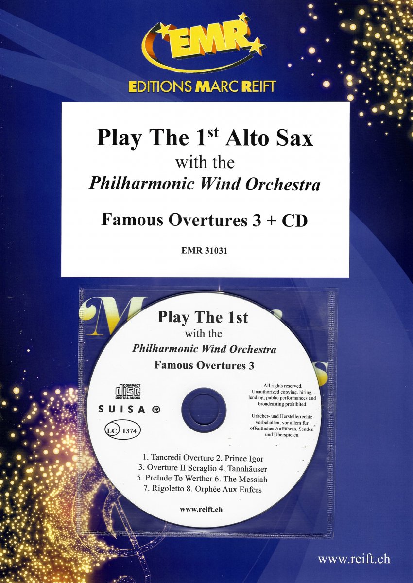 Play The 1st Alto Sax: Classics With Swing - click here