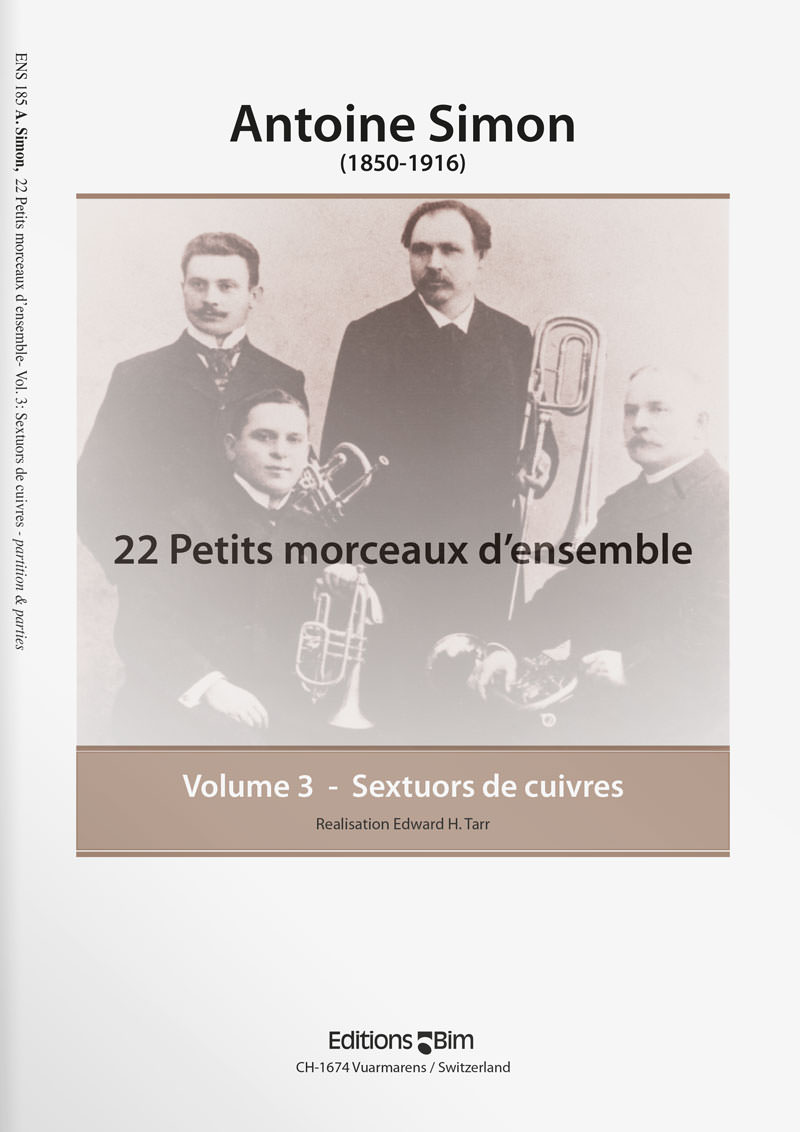 22 petits morceaux d'ensemble, vol.3 (c.1887) - click here 22 petits morceaux d'ensemble, vol.3 (c.1887) - click here