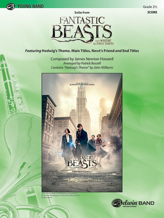 Suite from Fantastic Beasts and Where to Find Them - click here