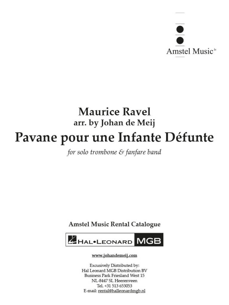 Pavane pour une Infante Défunte - click here Pavane pour une Infante Défunte - click here