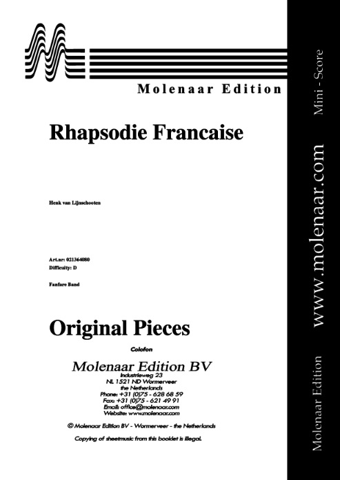 Rhapsodie Francaise - click here