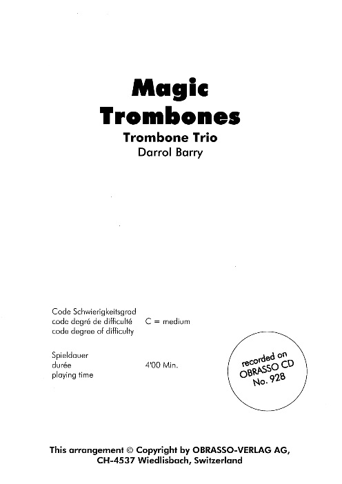 Magic Trombones - click here