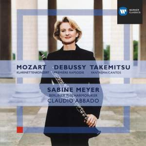 MOZART, W.A.: Clarinet Concerto in A major, K. 622 / DEBUSSY, C.: Premiere rapsodie / TAKEMITSU, T.: Fantasma/Cantos - click here MOZART, W.A.: Clarinet Concerto in A major, K. 622 / DEBUSSY, C.: Premiere rapsodie / TAKEMITSU, T.: Fantasma/Cantos - click here